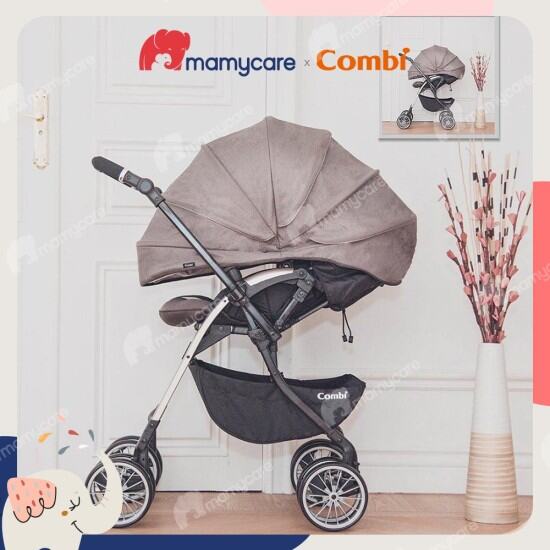 Xe đẩy cho bé combi mechacal handy 4 bánh quay tự động nhiều màu sắc - ảnh sản phẩm 1