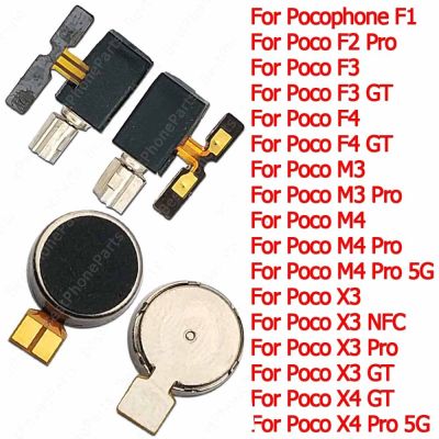 สำหรับ Pocophone F1 F2 Poco F3 F4 GT M3 M4 Pro 5G X3 NFC X4เดิม Er Vibration มอเตอร์สั่นโทรศัพท์มือถือซ่อม