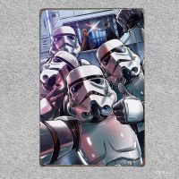 New Star Wars9527 Stormtrooper Wall Decor Metal Tin Sign 8YCO Size: 20cm X 30cm（Contact the seller, free customization）