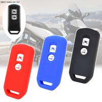 KLL Silicone Key Case For Honda PCX 150 hybrid X-ADV SH125 Scoopy SH300 Forza 125 300 2018 Motorcycle Scooter 2 Button Smart Key Fob