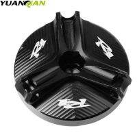 อลูมิเนียม Cnc รถจักรยานยนต์ฝาปิดเครื่องบรรจุน้ำมัน Yzf-r1 2014 2011 1998-2009 Yzfr1 2015ยามาฮ่า R1ฝาครอบ2012 2013 2010สำหรับ