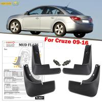 รถ MudFlaps สำหรับ Chevrolet Cruze Sedan Hatchback 2009 2010 2011 2012 2013 2014 2015 2016 Mudflap Splash Guards Mudguards Fender