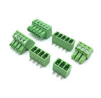 10ชุดKF2EDG 3.81MM PCBแผงขั้วต่อเสียบได้ตัวเชื่อมต่อ2P3P4P5P6P7P8P9P10P Bendเข็มหมุดKF15EDG-3.81สีเขียวTerminal