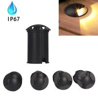 black LED Underground light 3W Ground Garden Path Floor Lamp Outdoor Underground Buried Yard Lamp Landscape Light 85-265V DC12V Food Storage  Dispense