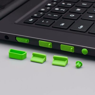 Colorful Silicone Anti-dust Plug Universal Notebook Laptop Dustproof Stopper USB Dust Plug Computer Interface Waterproof Cover