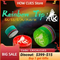 KONLLEN Cue Tip บิลเลียด Rainbow เคล็ดลับ1114มม. บิลเลียดสระว่ายน้ำ Cue 9หลายชั้นสนุ๊กเกอร์ Cue Billiard อุปกรณ์เสริม