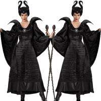 Halloween costumes sleeping curse Marlene Phillip witch suit adult black robes demon role-playing suit