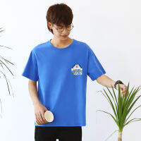 BK-336 เสื้อยืดแขนสั้นพร้อมส่ง 10สี ลายการ์ตูน ขายดีตามเทรนต์ ลายน่ารัก สีสันสดใส่น่ารัก ใส่ได้ทั้งหญิงและชาย (S-XXL) ***ปลีก-ส่ง***