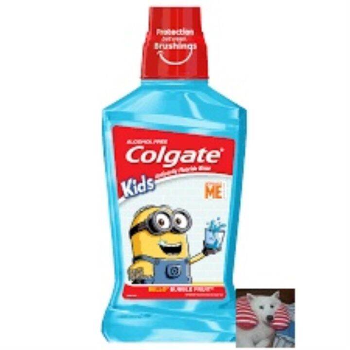 Colgate Kids Mouthwash 500ml (Ryan's World Minions Trolls) Lazada PH