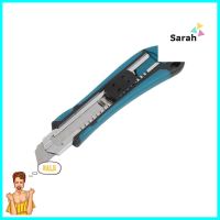 คัดเตอร์ด้ามจับพลาสติก MAZDOX W012008 18 มม.RETRACTABLE UTILITY KNIFE MAZDOX W012008 18MM **ลดราคาจัดหนัก **