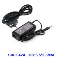 19V3อะแดปเตอร์ AC Charger Laptop 42A สำหรับ C655 C660ดาวเทียมโตชิบา L300 L450 L500 PA3714U-1ACA A205แหล่งจ่ายไฟ65W