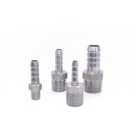 1/8 - 2 NPT Male Thread x Barb Hose Tail 304 Stainless Steel Water Pipe Fitting Reducer Pagoda Joint Coupling Connector Pipe Fittings Accessories