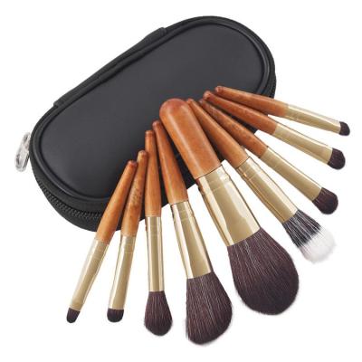 Makeup Brush Set Cosmetic Brush Fluffy Brush Ergonomic Handle 9pcs for Eye Shadows Blush Foundation Concealer Blending top sale