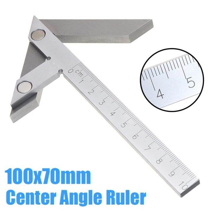 Tools Engraving Laser Center Marking Gauge Center Tool Measuring Goniometer Protractor Ruler