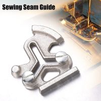 Metal Sewing Seam Guide Three Presser Rolled Hem Feet Machine Accessories