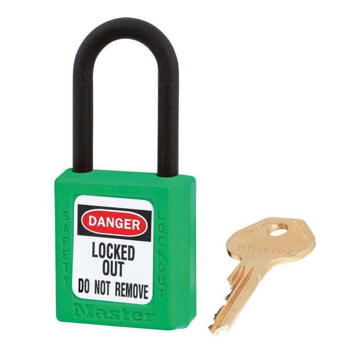 Master Lock 406 Green Non-Conductive Safety Lockout Tagout Electrical ...