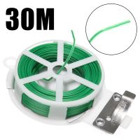 Mayitir Portable Roll Wire Twist Wire Metal Cable Ties Reusable Garden Cable Ties 30M Cable Management