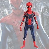 Child Spiderman Cosplay Costume Kids Halloween Sexy Cosplay Tights Mask Clothes Party Costume Spiderman Cosplay