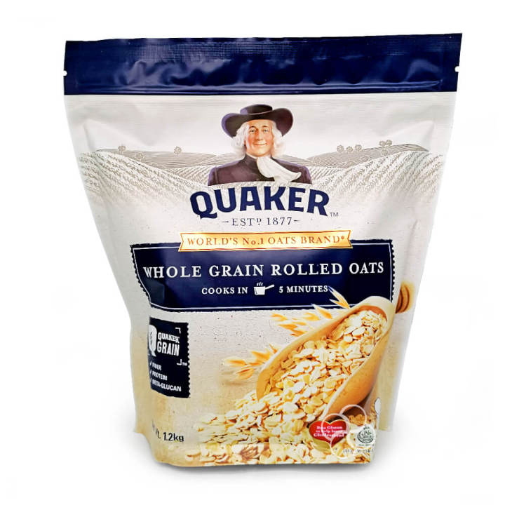 Quaker Whole Grain Rolled Oats 1.2kg | Lazada PH