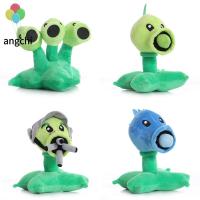 ANGCHI Soft 5 Style PVZ ถั่วหิมะของขวัญถั่วสามส่วนตุ๊กตาถั่วของเล่น Boneka Mainan ตุ๊กตาถั่วตุ๊กตาผ้ากำมะหยี่พืช Vs Zombies