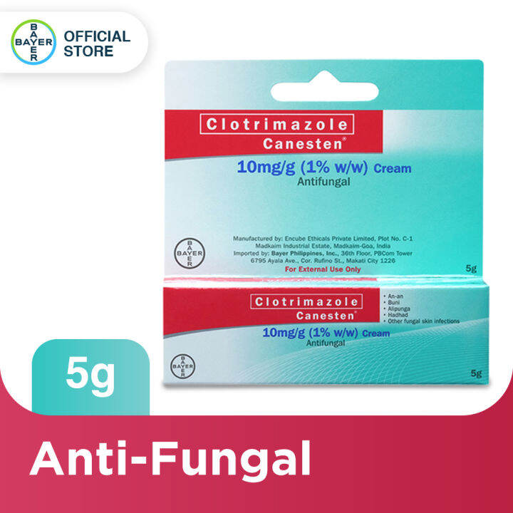 Canesten Antifungal Cream 5g Lazada PH