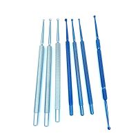 1Pcs Titanium Chalazion Curette  Double-Ended Micro Ophthalmic Eye Instrument