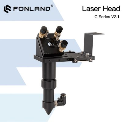 FONLAND CO2 Laser Head Dia.18 FL38.1& Dia.20 FL50.8 / 63.5/101.6mm Mount for Laser Engraving Cutting Machine(Black)