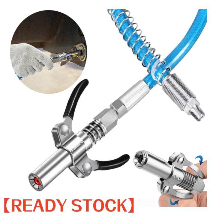 【READY STOCK】GreaseGun Hose kit Grease Tool Coupler HeavyDuty Quick Release Grease Gun High
