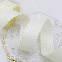 (10 Meters/lot)  Beige Grosgrain Ribbon Wholesale Gift Wrap Christmas Decorations Ribbons Decoration House Party DIY（12/25/40mm） Gift Wrapping  Bags