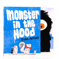 Original English Picture Book Oxford boutique picture book monster in the hood a story full of suspense and turning points childrens English Enlightenment picture book paperback Steve Antony