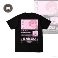 XL Tokyo Revengers - Bonten Sanzu Haruchiyo T-shirt Anime Unsiex Casual Tops Short Sleeve Fashion Tee Shirt Plus Size LX