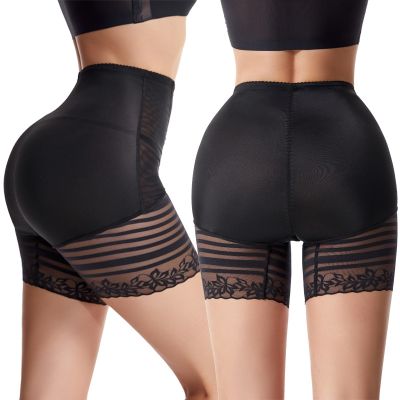 Cross-border European and American tall waist shape belly in pants female postpartum corset waist body receive buttock pants boxer render pants --ssk230706✇