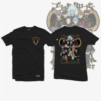 Anime Shirt - ETQTCo. - Black Clover - Black Bull Members เสื้อยืดลายฤดูร้อน S-5XL