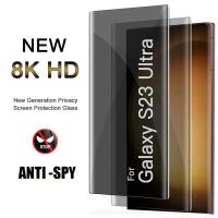 hot【DT】 Privacy Protectors for S23 Ultra Anti Tempered Glass Cover Film