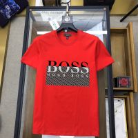 Time-Limited-Price Summer New Men S BOSS Short-Sleeved T-Shirt Men S Fashion Casual Cotton Round Neck Short-Sleeved Men ???