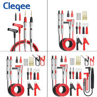 Cleqee P1503 Series Multimeter Test Leads Kit พร้อมหัววัดเข็มแบบถอดเปลี่ยนได้4Mm Banana Plug คลิปจระเข้ SMD Test Cable