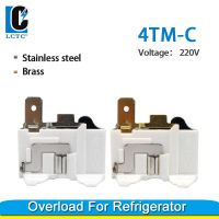 【CC】♣♟  220V 110V 4TM-C Refrigerator And Air Conditioner Overload Protector Relay Spare Parts