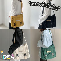 ideafashionshop(ID1895)กระเป๋าสะพายข้างCALL&amp;LADYผ้าไนล่อน