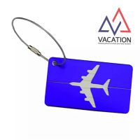 [ปังมาก]  VACATION สินค้าพร้อมส่ง !! ป้าย ห้อยกระเป๋าเดินทาง ป้ายห้อยกระเป๋า ป้ายห้อยกระเป๋าเดินทาง ป้ายห้อยกระเป๋า ป้ายอลูมิเนียม