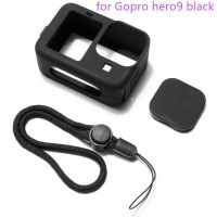 เคส HERO8แอคชั่น Gopro Hero สำหรับกล้อง HERO9นิ่ม7ตัว9 8สีดำ6เคสแอ็คชั่น OSMO Silicone Video &amp; ACTION Camcorder