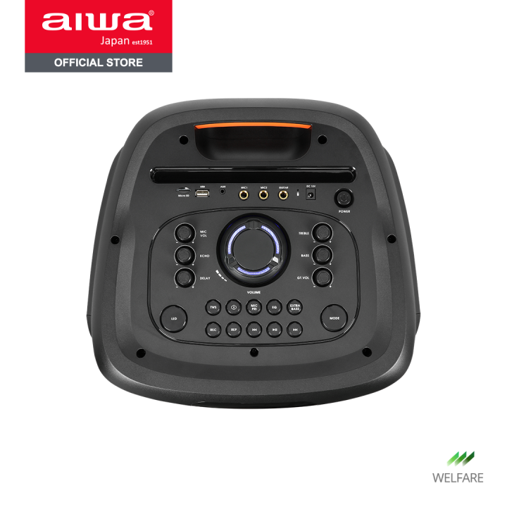 ผ่อน-0-aiwa-psp-1010a-bluetooth-speaker-ลำโพงบลูทูธปาร์ตี้