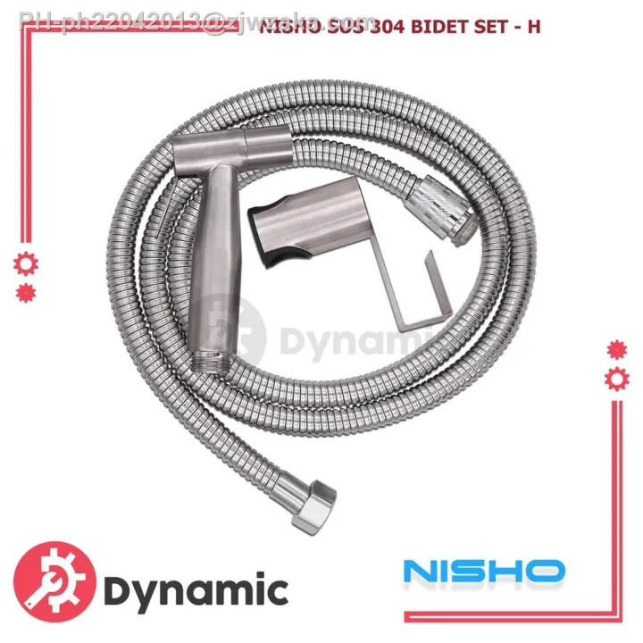 bidet head Nisho Stainless SUS 304 Handheld Bidet Spray Complete Set ...