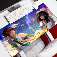 High Quality Japan Anime Your Name Gaming Mousepad Large DIY Mouse Pad Keyboards Mat Xl Xxl Non-Slip Mousepad xxl 90cm For Pc Table Carpet Computer Laptop Pad 900/800x300mm