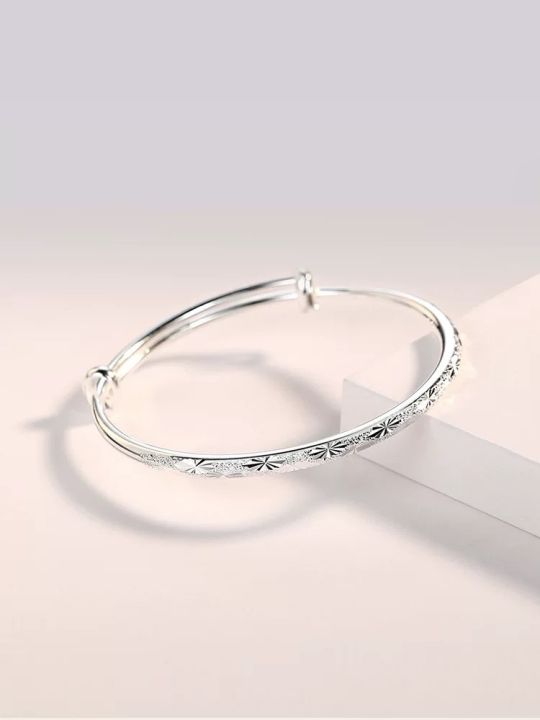 laoxianghes-new-starrybracelet-female-s999-sterlingfemale-solid-bracelet-valentines-day-to-send-girlfriends-gifts