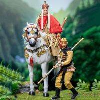 HAOYUTOYS H22025/6/7/8/9 1/12เดินทางไปยัง The West Tang Sanzang ราชาลิง Bajie Wujing ของเล่นโมเดลตุ๊กตาขยับแขนขาได้