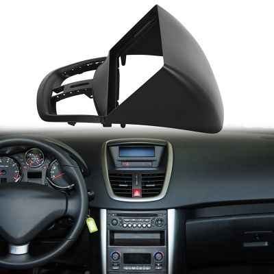 9 Inch Car Audio Frame Car Radio Panel GPS Navigation Panel DVD Panel Frame for Peugeot 207 2009-2013