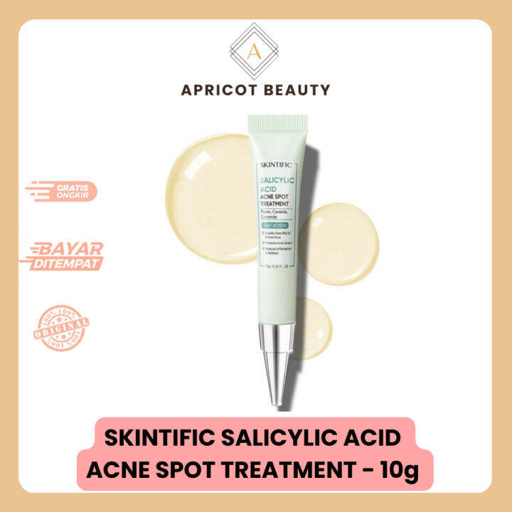 SKINTIFIC Salicylic Acid Acne Spot Treatment Gel 10g Lazada Indonesia