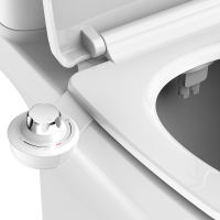 SOOSI Bidet Ultra-Slim Toilet Seat Attachment Water Pressure Self-cleaning Ass Sprayer Hygienic Shower