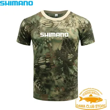Camouflage T-shirt Camouflage Fishing Clothing Outdoor Sports T