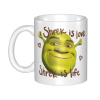 Shrok Shrek Coffee Mugs DIY Custom Funny Movie Ceramic Milk Tea Mug Cup Men Women Outdoor Work Camping Cups And Mugs